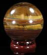 Polished Tiger's Eye Sphere #37610-1
